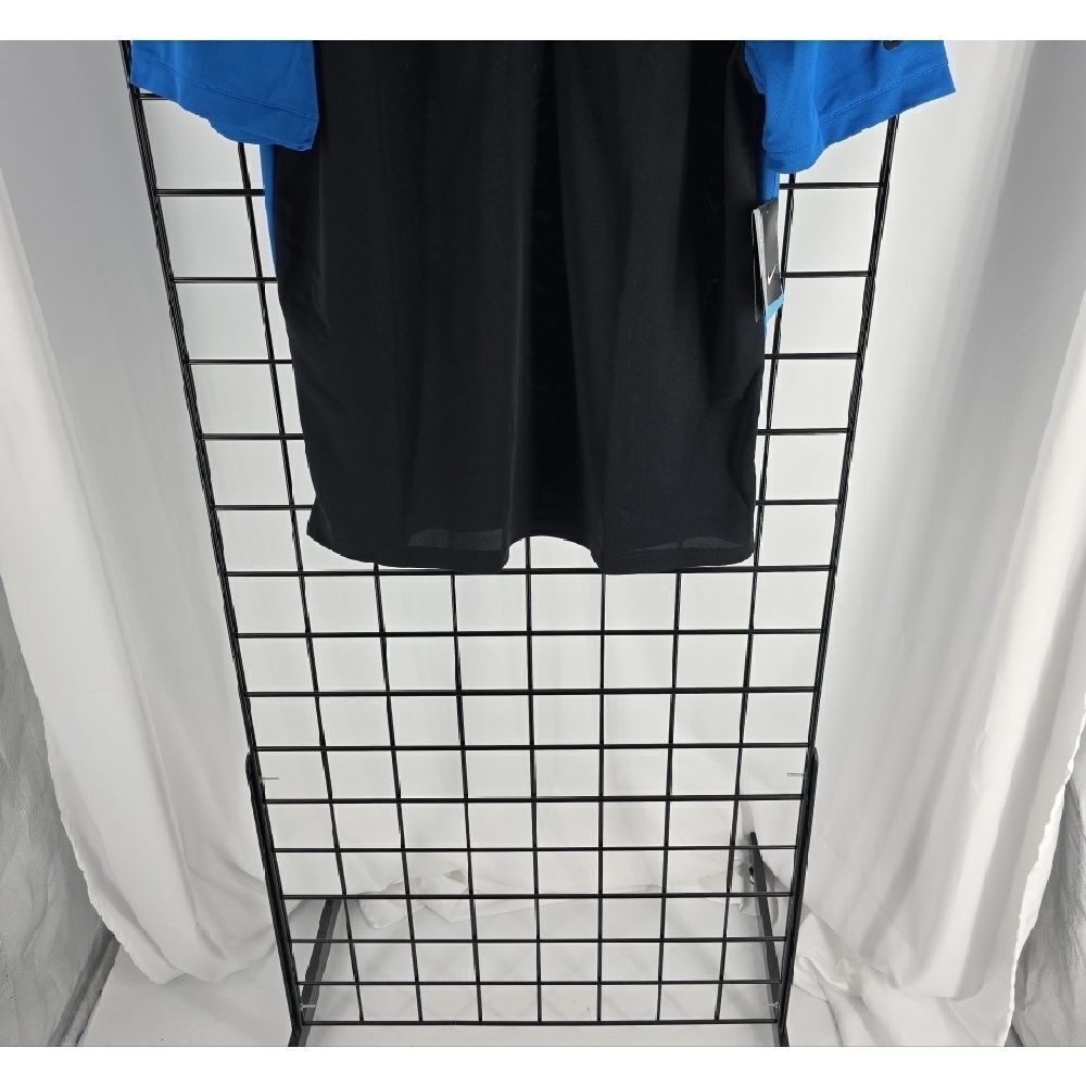 Nike Golf Men's Two-Tone Blue and Black Polo NEW Size M Dri-Fit - Picture 5 of 7